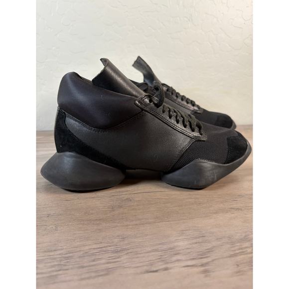 Rick Owens x‎ Adidas Men\'s Runner Shoes All Black Size 6 US 5.5 UK EUC main image 8